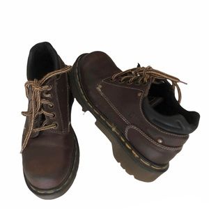 Dr Martens Mid-top Brown Lace Up Shoes Size 4